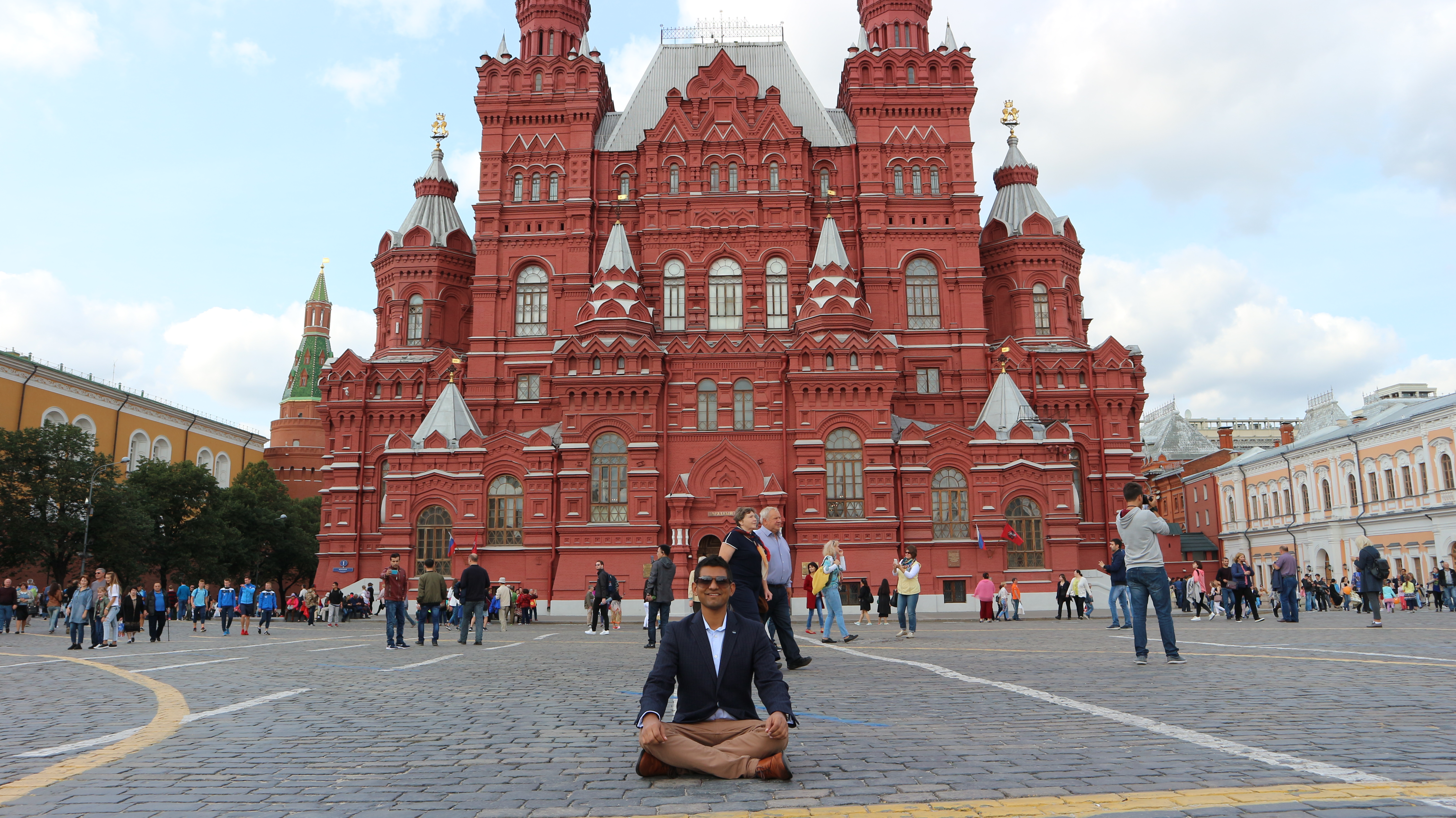 Sanskar Moscow Red Square