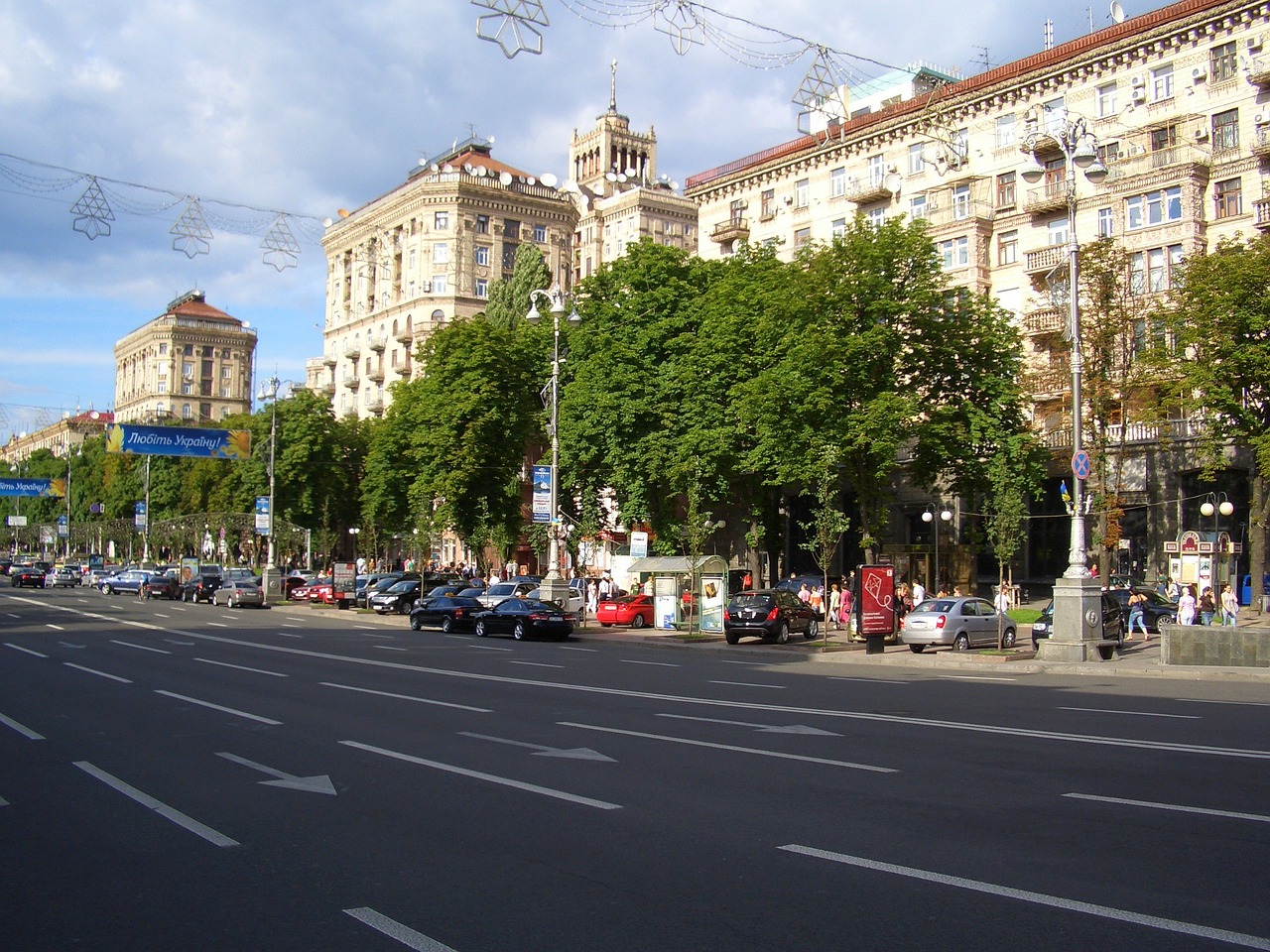 A day in Kyiv Khreshchatyk