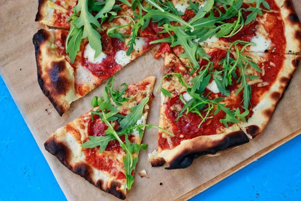 Vegan in Zanzibar Pizza