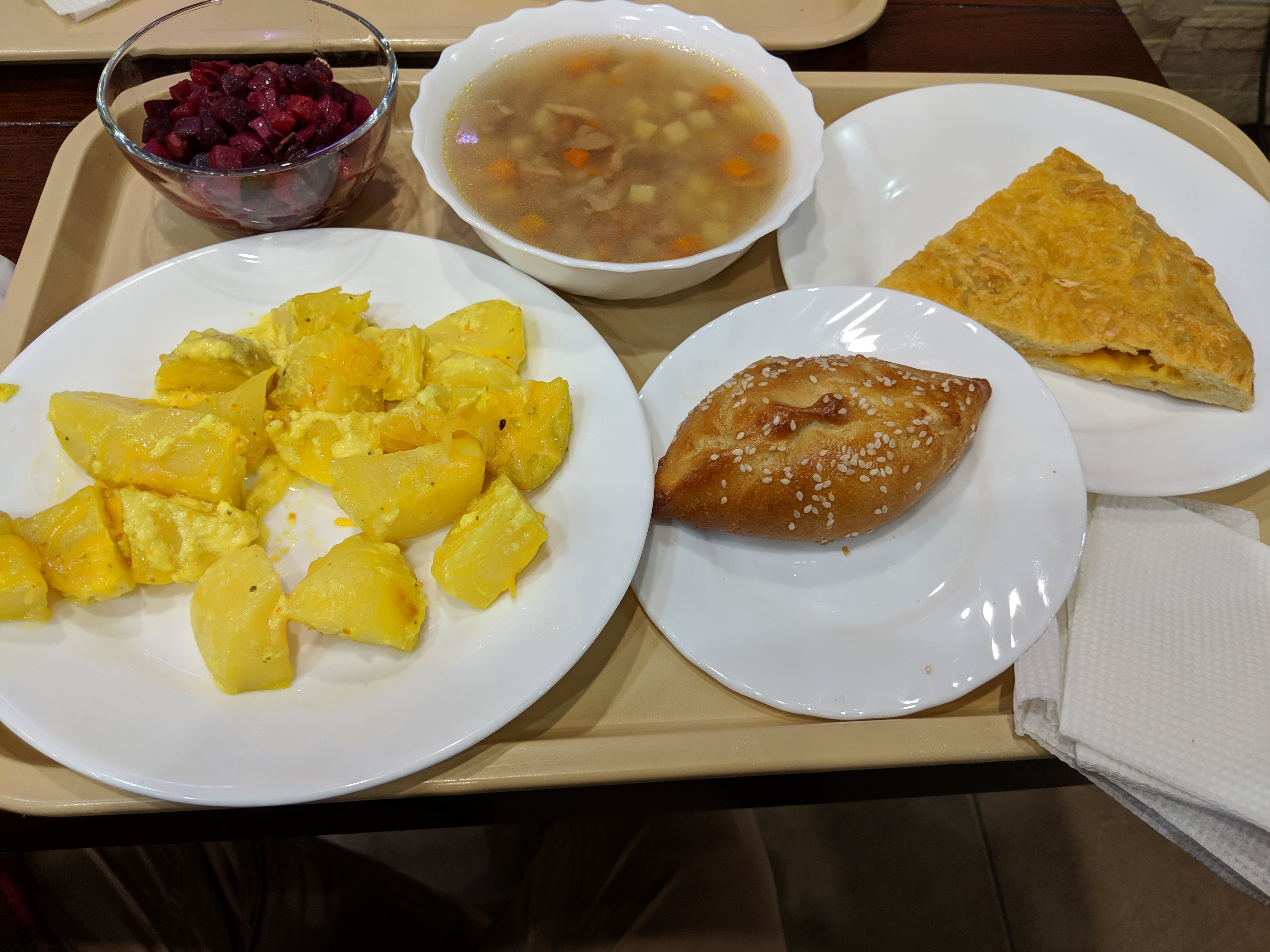 Vegetarian and Vegan Food in Russian Stolovaya