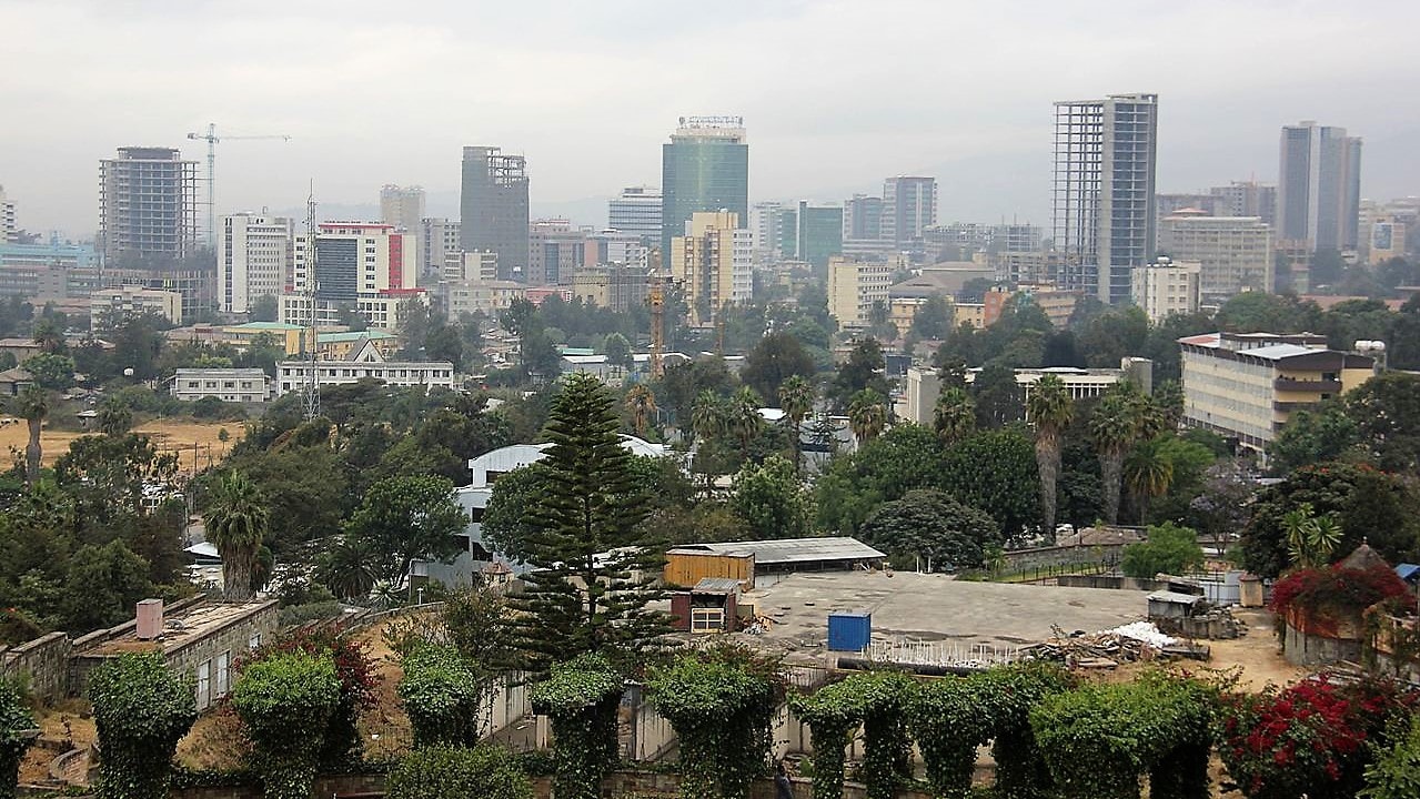 Addis Ababa beautiful city in Ethiopia
