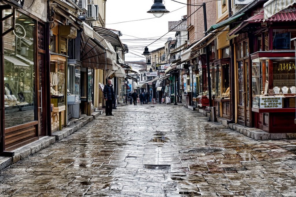 Travel to Skopje Old Bazaar