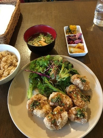 Japanese vegan food