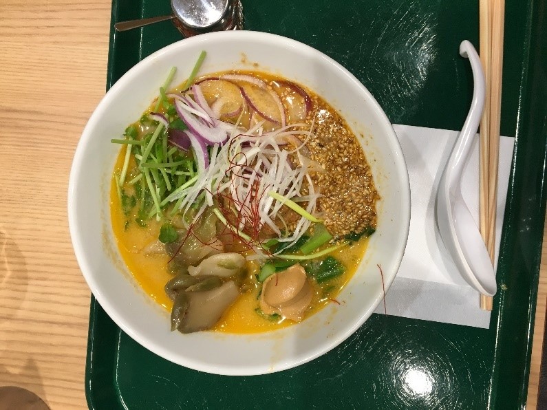 T's Tan Tan japanese vegan Ramen